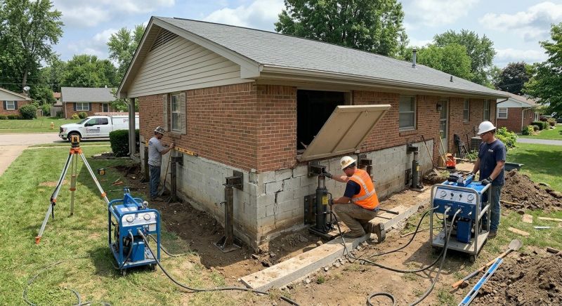 Home Foundation Leveling in Albemarle, NC