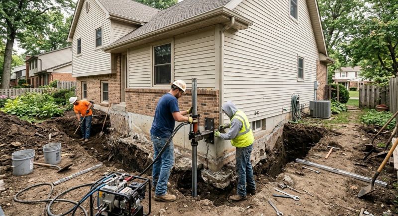 Home Foundation Repair in Kannapolis, NC