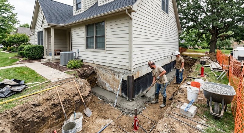 Home Foundation Repair in Midland, NC