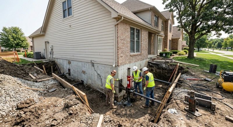 House Foundation Repair in Albemarle, NC