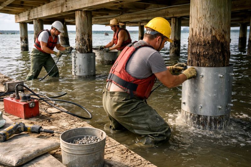 Piling Repair in Midland, NC