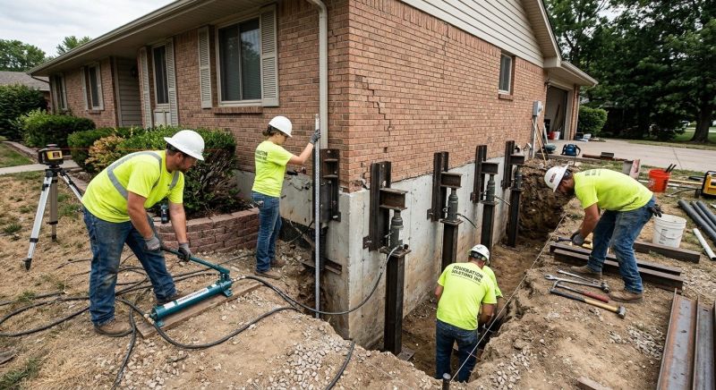 Settling Foundation Service in Locust, NC