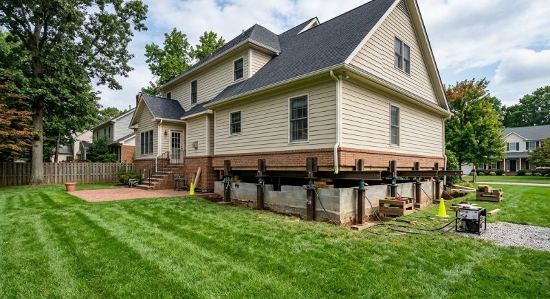Settling Foundation Service in Midland, NC