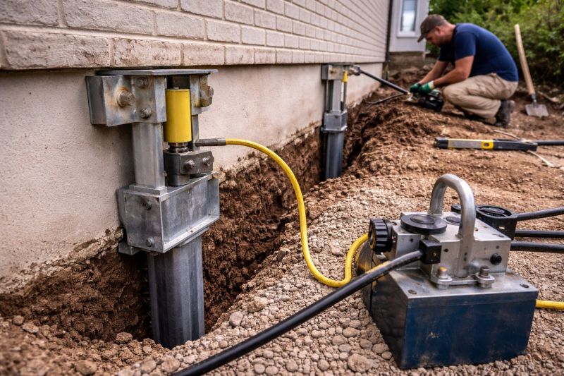 Sinking Foundation Repair in Albemarle, NC