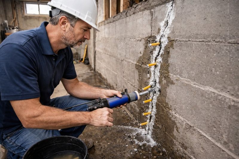 Structural Crack Repair in Albemarle, NC